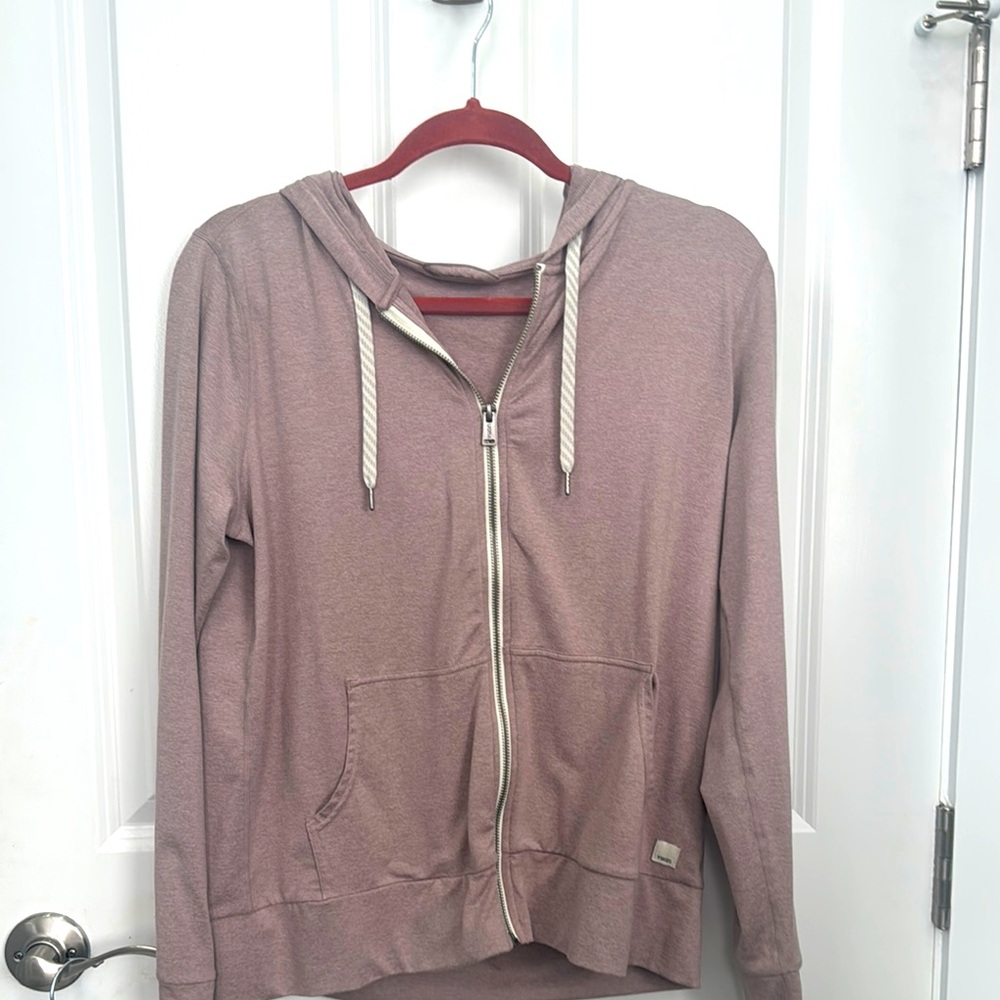 Pink Zip-Up Hoodie